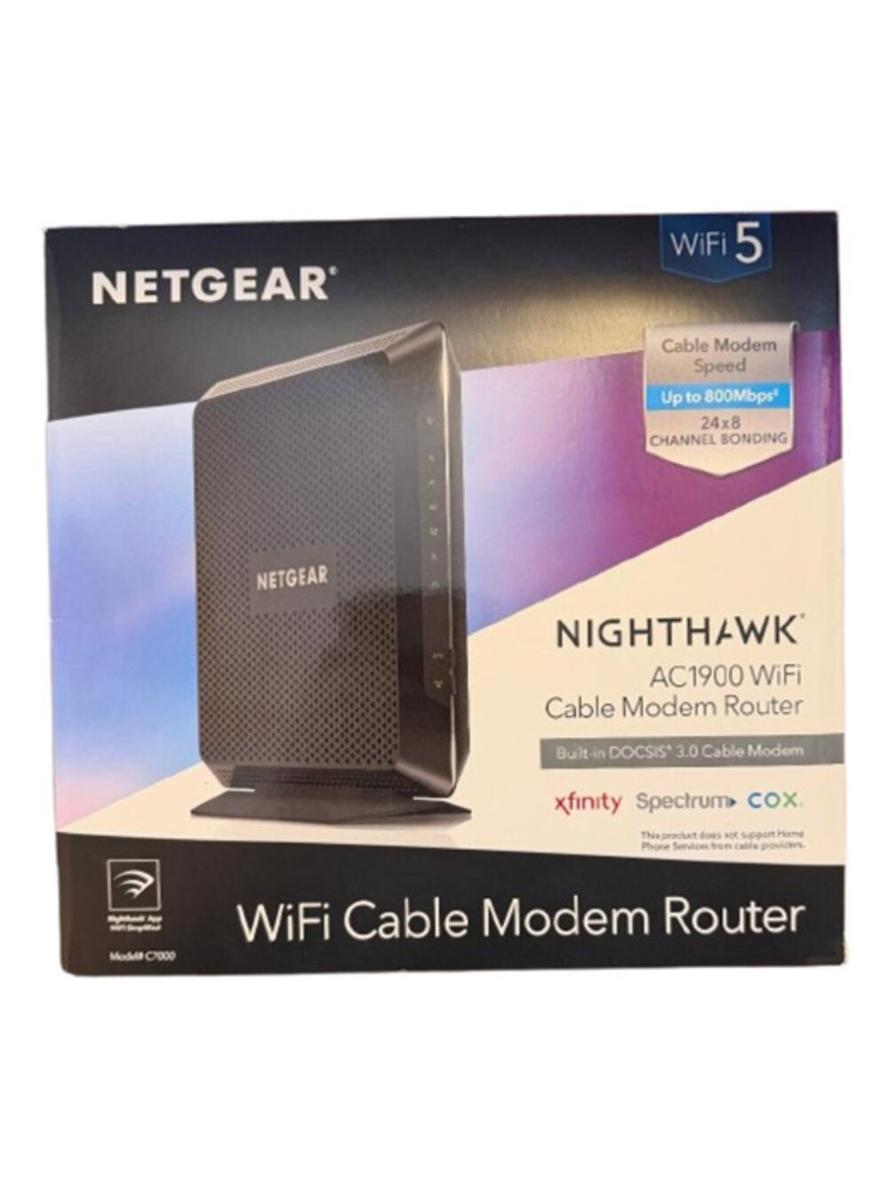 NETGEAR Nighthawk AC1900 Cable Modem Router